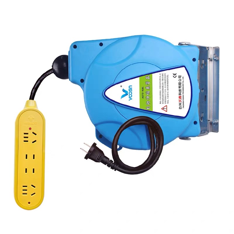 Electric Reel - Enrollador de cable eléctrico retráctil automático