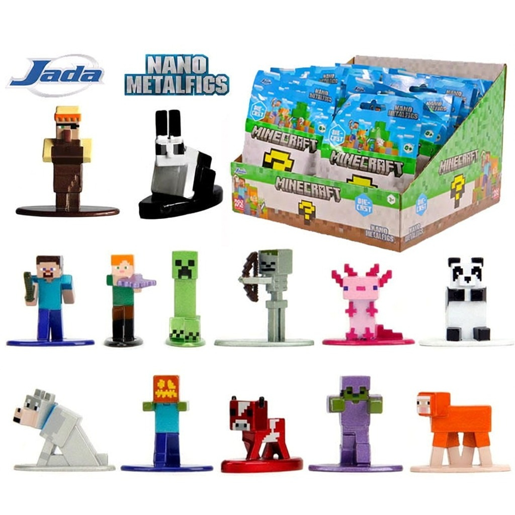 Jada Minecraft Nano Metalfigs  - Reel Bag reseña y precio