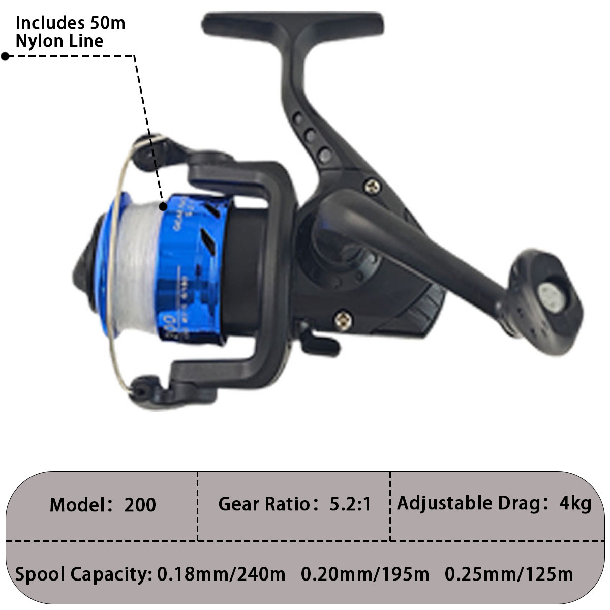 Combo de Caña de Pescar Telesc - Reel Bag reseña y precio