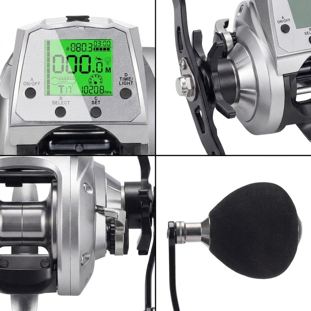 Carrete de Pesca Eléctrico TX1 - Electric Reel reseña y precio