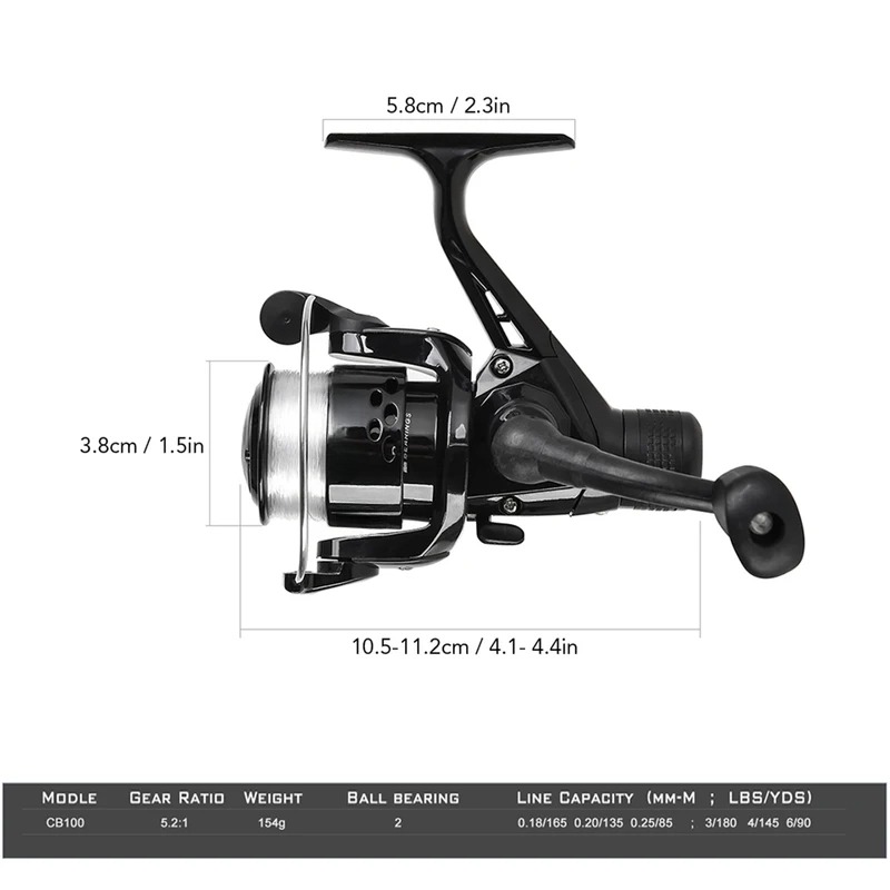 BRAVMAK 2,1/3,2 m carrete de c - Reel Bag reseña y precio