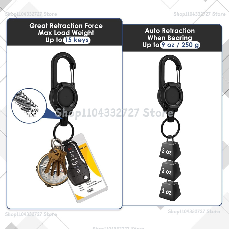 1/2/4 unidades de Portacredenc - Reel Bag reseña y precio